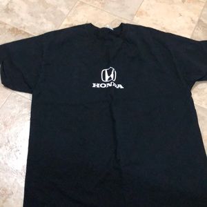 Black honda shirt